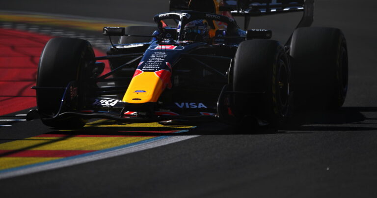 Max Verstappen's car overhauled by Red Bull