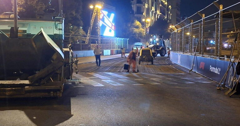 Baku track repairs made overnight after F1 drivers complain