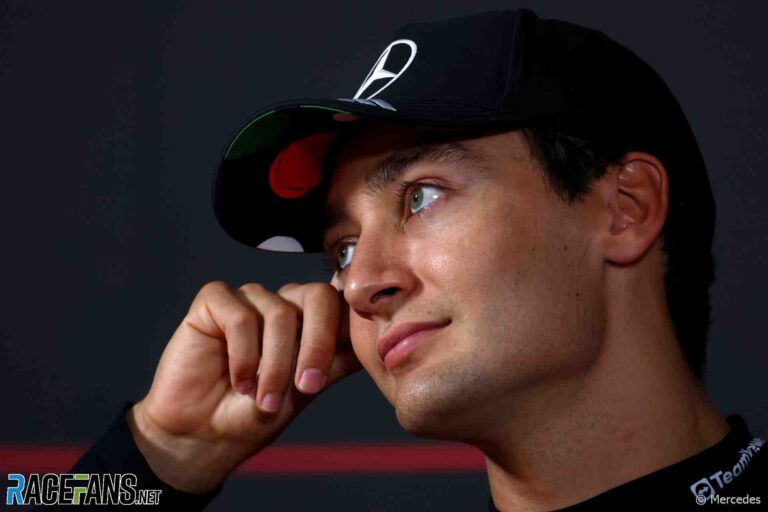 George Russell, Mercedes, Monza, 2026