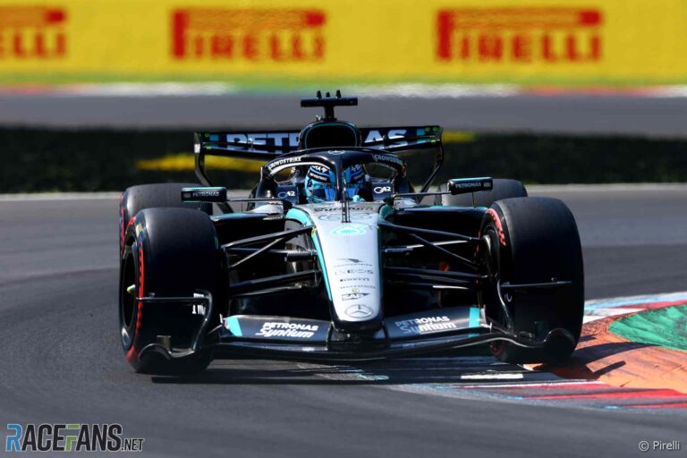 George Russell, Mercedes, Monza, 2026