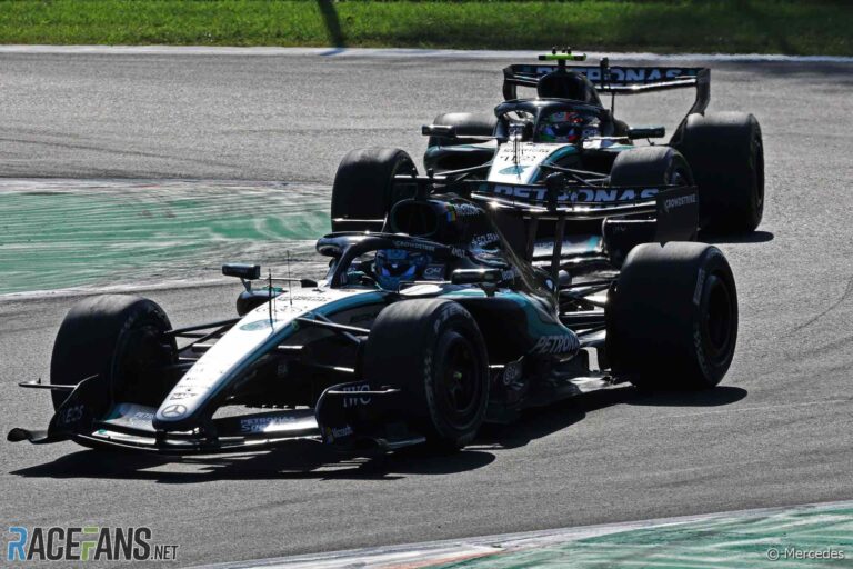 George Russell, Mercedes, Monza, 2026