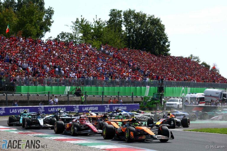 Start, Monza, 2025