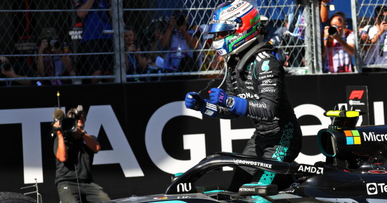 Toto Wolff thankful to 'racing gods' as Kimi Antonelli steals Spanish GP win