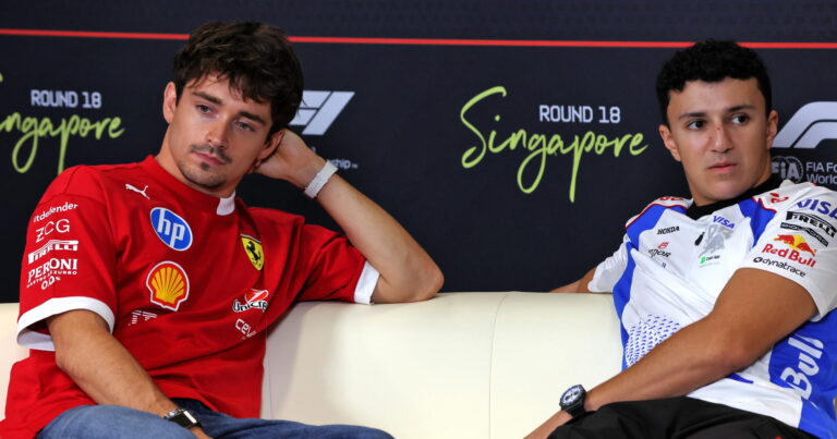 Charles Leclerc hammers Isack Hadjar with 'nonsense' Max Verstappen response