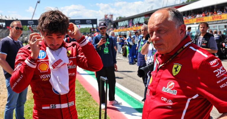 Charles Leclerc lashes out at 'disrespectful' Fred Vasseur rumours in Christian Horner storm