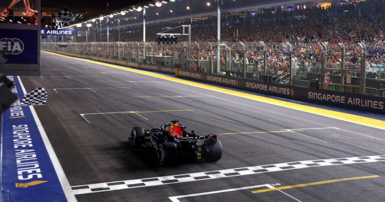 Two individuals arrested after Singapore Grand Prix security breach - report