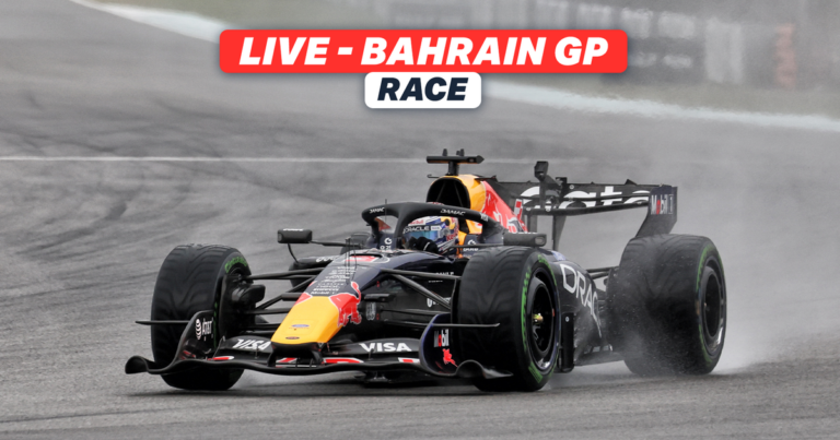 LIVE: 2026 F1 Bahrain Grand Prix in Malaysia - Verstappen Hamilton on front row for wet start