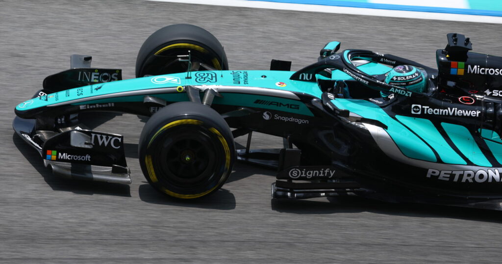 George Russell voices weakened Mercedes upgrade fear after ominous signs