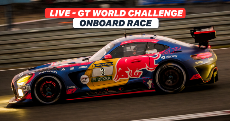 LIVE ONBOARD: Max Verstappen tackles GT World Challenge in Portimao - Race