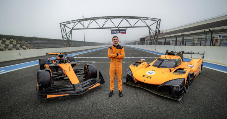 McLaren confirm latest driver to ambitious new motorsport project
