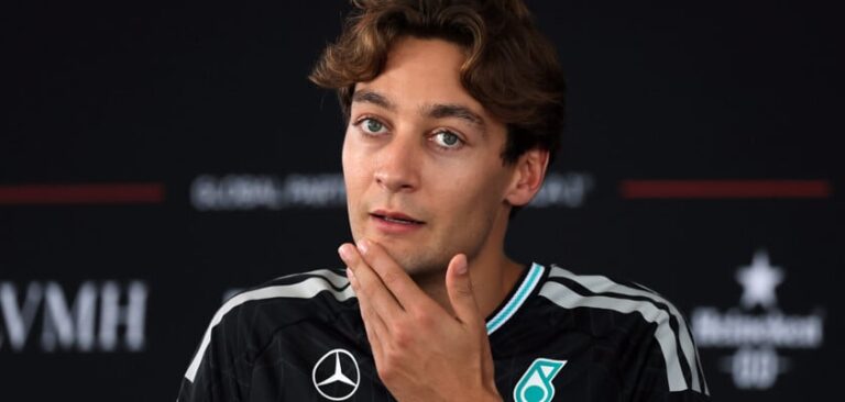 Russell diz que "quase dá vontade de rir" com abandono no GP do Bahrein
