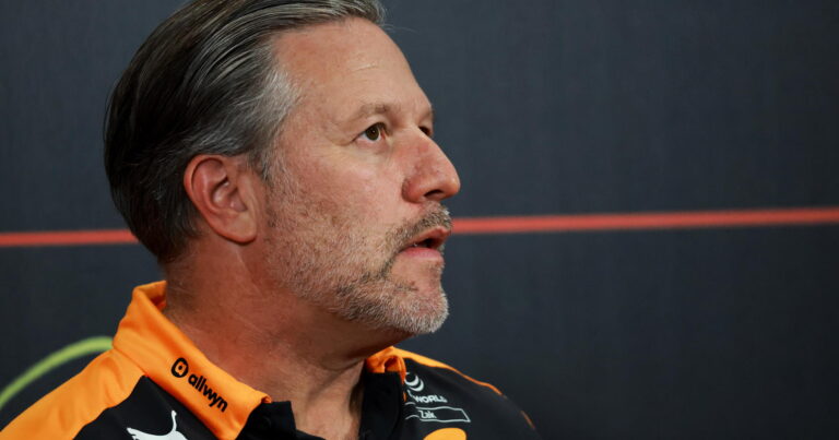 Zak Brown sets McLaren target after delivering F1 season verdict